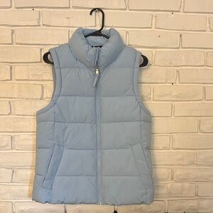 Tommy Hilfiger Blue Quilted Puffer Vest